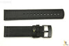 Suunto Elementum Original Black / Yellow Leather Watch Band Strap Kit w/ 2 Pins - Forevertime77