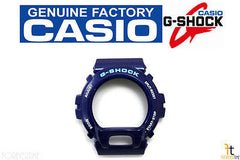CASIO DW-6900CC-2W G-Shock Original Blue Metallic (Glossy) BEZEL Case Shell