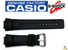 CASIO G-100 G-Shock Black Rubber Watch BAND G-101 G-2310 G-200 G-2300 G-2110 - Forevertime77