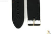 24mm Black Silicon Rubber Watch BAND Strap - Forevertime77