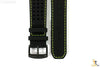 Citizen 59-S52493 Original Replcement 23mm Black Leather Watch Band Strap - Forevertime77