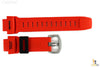 CASIO Pathfinder PRW-3500Y-4 Original Orange Rubber Watch BAND Strap - Forevertime77