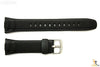 CASIO WVA-430 Original Black Rubber Watch Band Strap WVA-470 WVA-620 WVQ-400 - Forevertime77