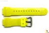 CASIO G-300SC-9AV G-Shock Original 16mm Yellow (Glossy) Rubber Watch BAND Strap - Forevertime77