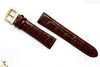 Citizen 59-S51352 Original Replacement 20mm Brown Leather Watch Band 59-S51526 59-S51267 - Forevertime77