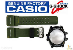 CASIO G-Shock MUDMASTER GG-1000-1A3 GREEN Rubber Watch BAND & BEZEL Combo