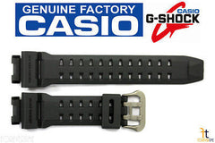 CASIO GR-9110GY-1V G-Shock 16mm Original Charcoal Rubber Watch BAND Strap