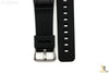 16mm Fits CASIO DW-5600E G-Shock Black Rubber Watch BAND Strap - Forevertime77