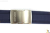 Citizen 59-S52391 Original Replacement 24mm Blue Rubber Watch Band Strap - Forevertime77