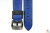 Luminox 5121 SXC GMT 24mm Grey Cordura Leather Watch Band Blue Stitches w/2Pins - Forevertime77