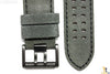 Luminox 1883 1800 Atacama 26mm Grey Leather PVD Buckle Watch Band Strap w/2 Pins - Forevertime77