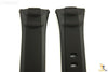 CASIO WVA-430 Original Black Rubber Watch Band Strap WVA-470 WVA-620 WVQ-400 - Forevertime77