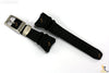 Citizen 59-S50883 Original Replacement Black Rubber Watch Band Strap w/ 4 Screws - Forevertime77