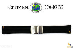 Citizen 59-S53460 Original Replacement Black Rubber Watch Band Strap 59-S52169