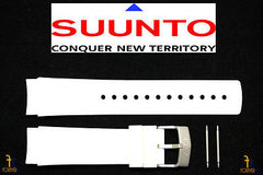 Suunto Elementum Ventus ORIGINAL White Rubber Watch BAND Strap Kit  SS014824000