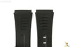 22mm Fits CASIO DBC-30 Data Bank Black Rubber Watch BAND Strap CMD-40 - Forevertime77