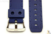 CASIO DW-6900CC-2 G-Shock Original 16mm Blue (Glossy) Rubber Watch Band Strap - Forevertime77