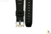 20mm Fits CASIO CA-53W Black Rubber Watch BAND Strap FT-100W CA-61W W-720 W-520 - Forevertime77