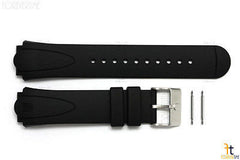 Luminox 0100 22mm Black Rubber Watch Band Strap w/2 Pins