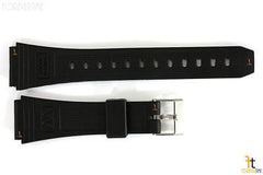 20mm Fits CASIO CFX-20 Data Bank Scientific Calculator Black Rubber Watch Band