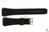20mm Fits CASIO CFX-20 Data Bank Scientific Calculator Black Rubber Watch Band - Forevertime77