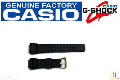 Casio 70360128 Genuine Factory Replacement Black Rubber Watch Band fits DW-5000 DW-5400C DW-5600C SWC-05 - Forevertime77