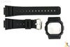CASIO G-Shock DW-5600SN-1 Original Black Rubber Watch BAND & BEZEL Combo - Forevertime77