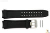 Luminox 9100 F16 22mm Black Rubber Watch Band Strap w/ 2 Pins - Forevertime77