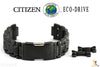 Citizen 59-S04068 Original Replacement 22mm Black Two-Tone Stainless Steel Watch Band Bracelet - Forevertime77