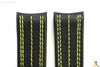 Luminox 1138 Tony Kanaan 26mm Leather Black / Yellow Watch Band Strap 1130 - Forevertime77