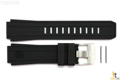 Luminox 0200 Sentry 22mm Black Rubber Watch Band Strap w/ 2 Pins