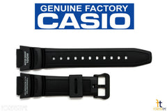 CASIO SGW-300H-1AVH Original 18mm Black Rubber Watch BAND Strap SGW-400H-1BVH