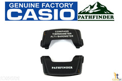 Casio Pathfinder PAG-240 Black Cover End Piece (6&12 Hour) Set PRG-130 PAW-1500