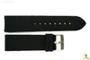 20mm Black Silicon Rubber Watch BAND Strap - Forevertime77