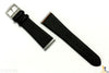 Citizen 59-S50238 Original Replacement 23mm Black Smooth Leather Watch Band Strap w/ Metal Ends - Forevertime77