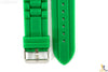 22mm Fits Fossil Green Silicon Rubber Watch BAND Strap - Forevertime77