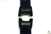 CASIO Pro Trek PRS-400B-2 Original Black / Navy Blue Leather Watch BAND Strap - Forevertime77