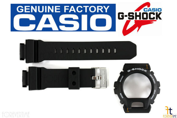 CASIO G-Shock GD-X6900-7 Original Black Rubber BAND & BEZEL Combo - Forevertime77