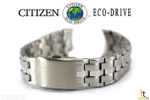 Citizen 59-S03598 Original Replacement 22mm Stainless Steel Watch Band Bracelet - Forevertime77