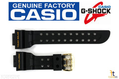 CASIO G-SHOCK FROGMAN GWF-1000G-1 Black Rubber Watch BAND Strap