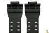 16mm Fits CASIO GA-100 G-Shock Black Rubber Watch Band GA-110 GA-120 GA-300 - Forevertime77