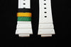 CASIO G-Shock  DW-6900R 16mm Original White Gloss Watch BAND Strap DW-6900R-7V - Forevertime77