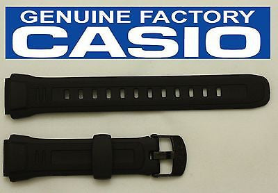 CASIO WV-58A Original 17mm BLACK Rubber Watch BAND Strap WV-58E WV-58J WV-58U - Forevertime77