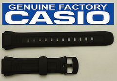 CASIO WV-58A Original 17mm BLACK Rubber Watch BAND Strap WV-58E WV-58J WV-58U