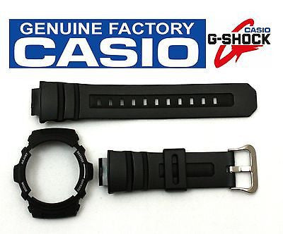 CASIO Original AWG-100 G-Shock Black BAND & BEZEL Combo AWG-101 AW-590 AW-591 - Forevertime77