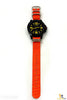 20mm Fits Luminox Nylon Woven Orange Watch Band Strap 4 Stainless Steel Rings - Forevertime77