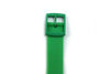 17mm Green Soft PVC Replacement Watch Band Strap fits SWATCH watches/ 2 pins - Forevertime77