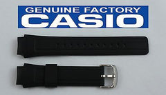 CASIO AMW-701 Original Hunting Timer Black Rubber Watch BAND Strap 2 Spring Bars