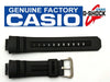 CASIO G-Shock AWG-M100A 16mm Black Rubber Watch BAND AWG-M100B AWG-M100F - Forevertime77