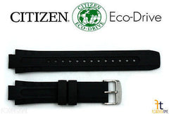 Citizen 59-S51869/59-S54157 Original Replacement 14mm Black Rubber Watch Band  E168-S061903